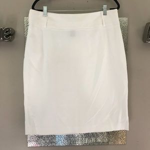 White skirt